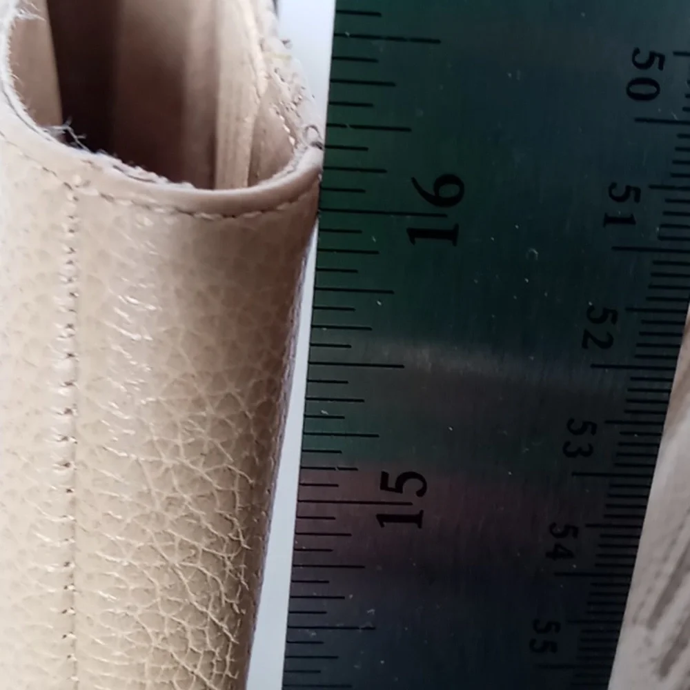 Matisse- Daniela -Leather Knee High Riding Boots --Taupe w/Brown Detailing 6.5